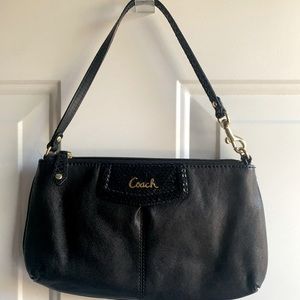 Black coach handbag